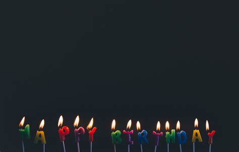 Free Images Dark Flame Darkness Lighting Candles Happy Birthday