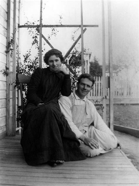 1910s Archive Black White Chair Couple Husband Photograph By Mark Goebel