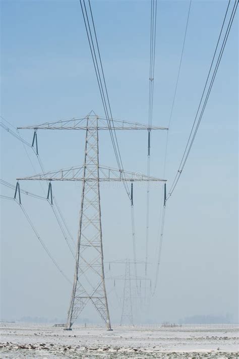 Electric High Voltage Mast Stock Image Image Of Mast 17889221