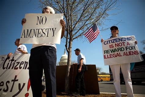 A decision by a government that allows political prisoners to go free: Amnesty for Illegal Immigrants Here Now