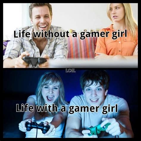 Gamer Girls Gamer Girl Gamer Couple Video Game Quotes