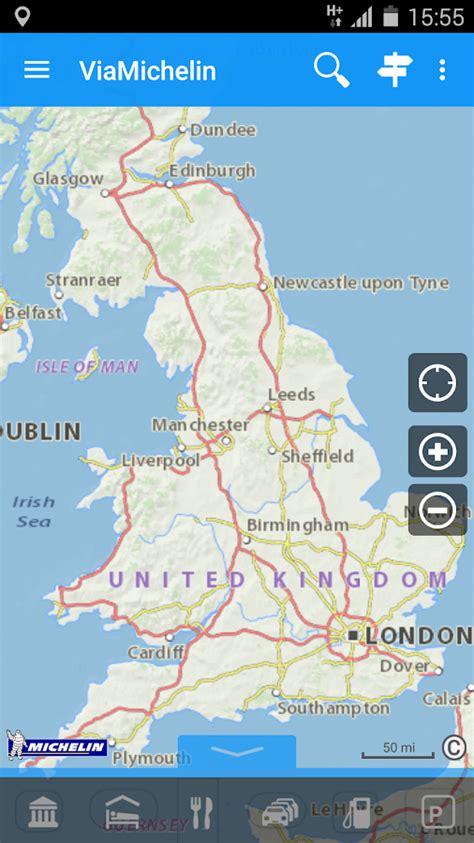 Viamichelin Route Plannermaps Screenshot