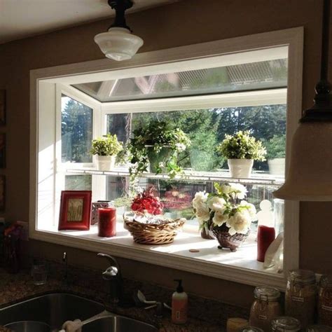 Kitchen Greenhouse Window Ideas Kitchen Things Pinterest With Regard To