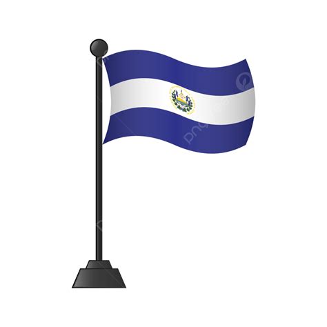 Bandera De El Salvador Png El Salvador Bandera Dia De El Salvador Png Y Vector Para