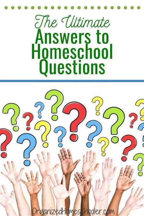Get The Answers To All Of Your Questions About Homeschooling These Are