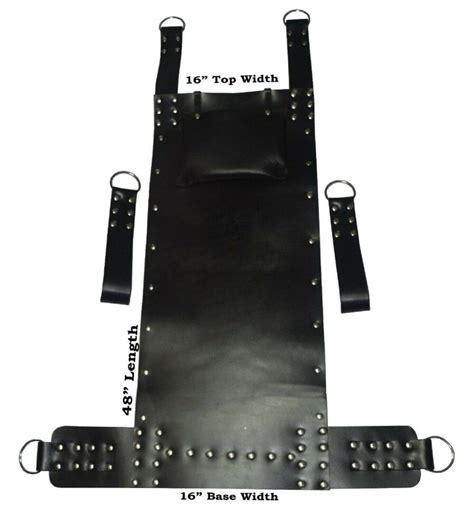 Heavy Duty Play Room Black Leather Sex Swing Adult Sling With Etsy