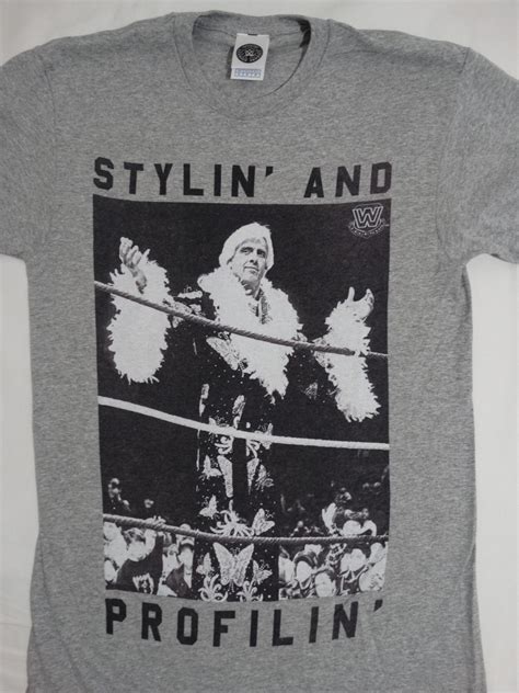 Ric Flair Stylin And Profilin Officially Licensed Wrestling Wwe T Shirt