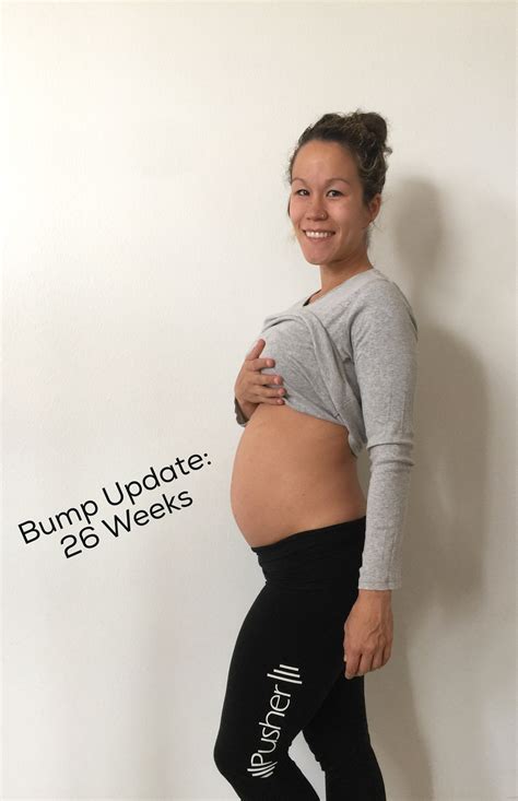 Pregnancy 26 Weeks Bump Update Diary Of A Fit Mommy