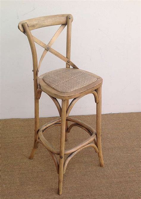 Stylish bar stools provide a sense of authenticity and comfort to your home bar or kitchen counter experience. Barista Cross Bar Chair | Bar chairs, Kitchen stools, Rattan