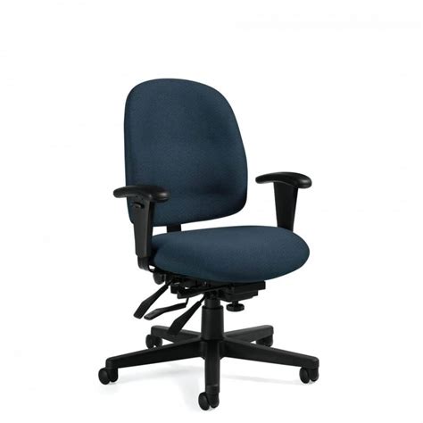It is usually a swivel chair, with a set of wheels for mobility and adjustable height. Office Desk Chairs - Granada Ergonomic Computer Chairs