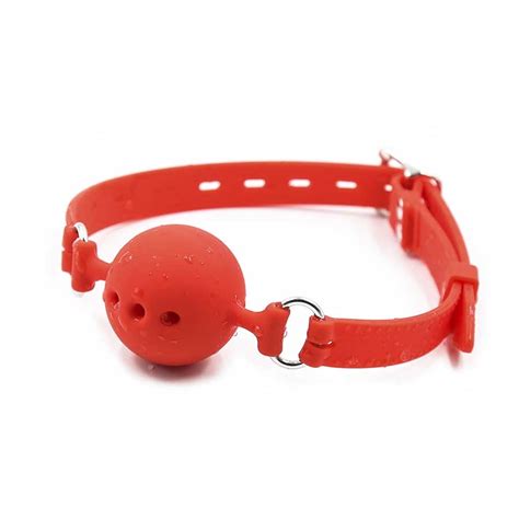 Breathable Open Mouth Gagfull Silicone Open Mouth Gagunisex Ball Gag