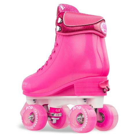 Crazy Skates Glitter Pop Adjustable Roller Skates Pink