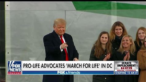 Trumps Appearance At March For Life Meant Everything To Marchers