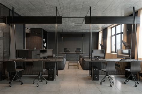 Modern Office Interior By Zooi Design Studio On Behance