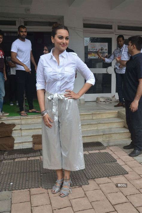 Akira Promotions By Sonakshi Sinha During Felicitation Of The Girls Of