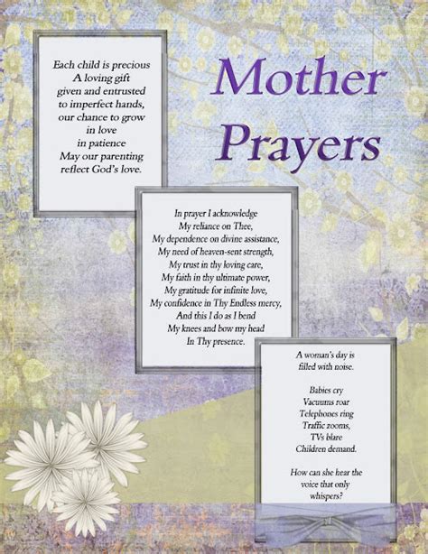 Latter Day Saint Poetry By Loretta Harbertson Mother Prayers