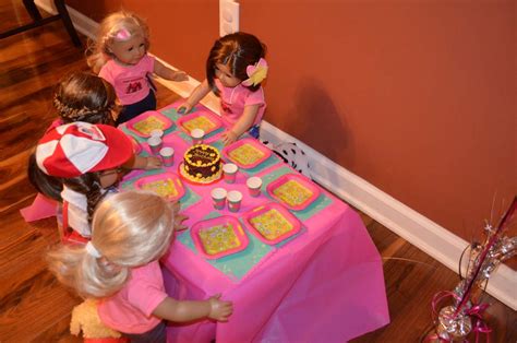 American Girl Birthday Party Ideas Photo 6 Of 60 Catch My Party