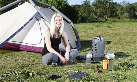 Camping In Comfort From Inflatable Tents To A Stove That Charges A