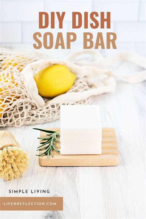 Diy Dish Soap Bar Recipe Zero Waste Dish Soap