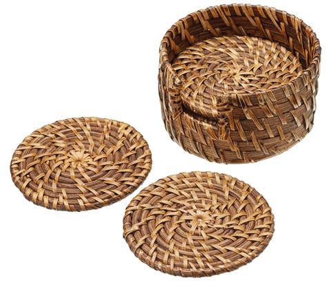 Target.com has been visited by 1m+ users in the past month Kitchen Craft Round Bamboo Rattan Table Mats Serving Mat ...