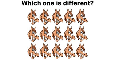 Can You Find Which One Is Different