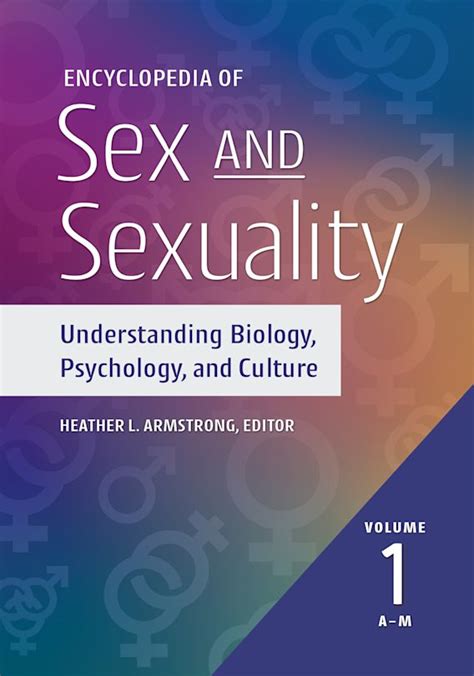 Encyclopedia Of Sex And Sexuality 2 Volumes Understanding Biology Psychology And Culture 2