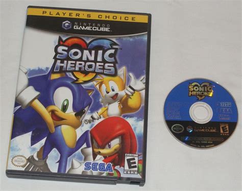 Sonic Heroes Nintendo Gamecube 2004 For Sale Online Ebay Sonic