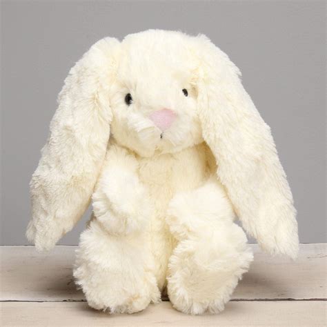 Daisy The 9in White Bunny Rabbit Plush By Gitzy