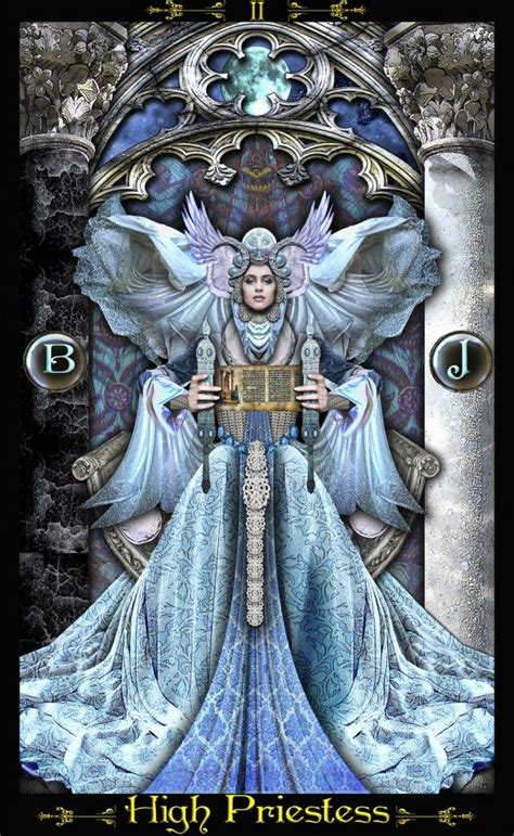 The High Priestess Tarot Cards Art Oracle Tarot Tarot Art