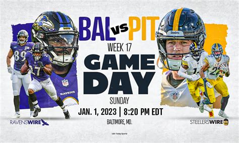 ravens vs steelers how to watch listen and stream