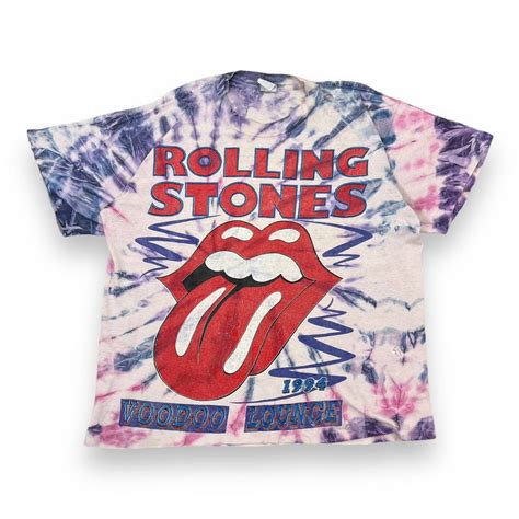 Vintage Vintage 1994 Rolling Stones Voodoo Lounge Tour Tye Dye Shirt