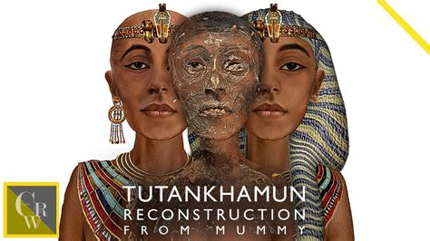 king tut mummy reconstruction tutankhamun ancient egypt youtube
