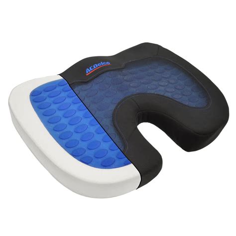 Acdelco Cool Therapy Orthopedic Cooling Gel Seat Cushion Premium