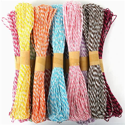 Colorful Twisted Cord Paper Twine With Competitive Price