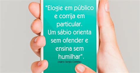 Elogie Em Público E Corrija No Particular