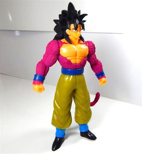 Juguete Figura Goku Super Saiyajin Cuarta Fase Dragon Ball Z Meses Sin Intereses