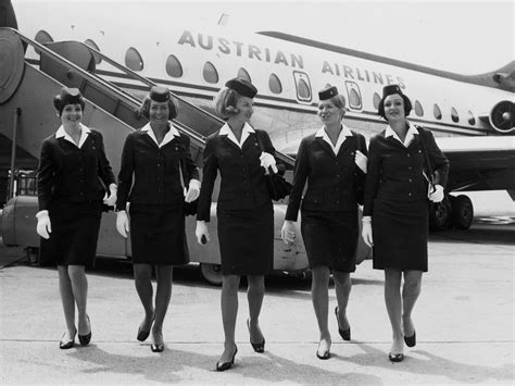 Austrian Uniform 1969 1972 Photo Austrian Airlines Group