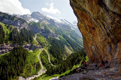 Scenic Village In The Swiss Alps Gimmelwald Tourism On The Edge