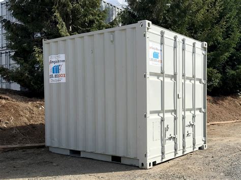 10 Foot Shipping Container For Sale Or Rent Simple Box Storage