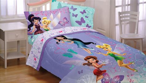 Disney tinker bell fairies twin size 3 piece bed sheet set. 3pc DISNEY FAIRIES Butterfly TWIN SHEET SET - Purple ...