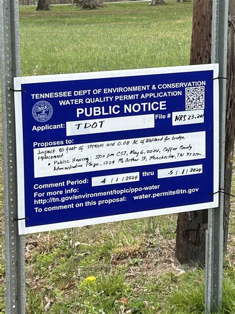 TDEC Posts Public Notice of Bridge Replacement - Thunder Radio