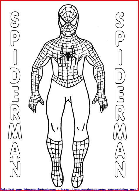 48 Coloriage Spiderman À Imprimer Gratuit