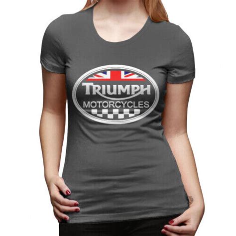 Womens Triumph Logo T Shirts Ebay