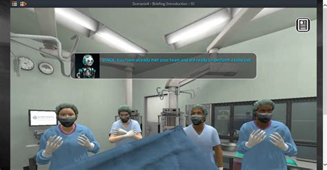 Free Serious Game For Robotic Surgery Team Standard Training