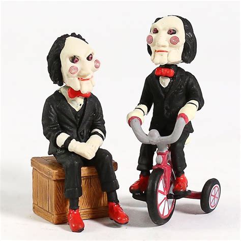 2pc Set Mini Saw Billy Toy Horror Collectibles Newest Horror Movies