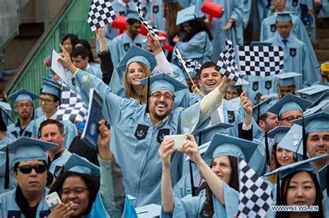 Columbia University Holds Commencement Ceremony Global Times