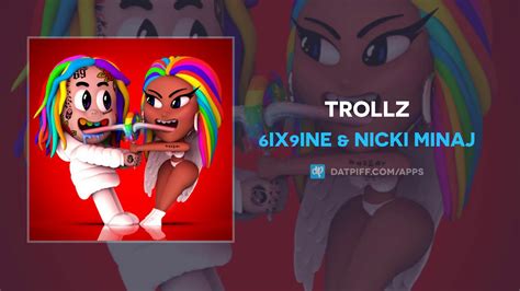 6ix9ine And Nicki Minaj Trollz Official Audio Youtube