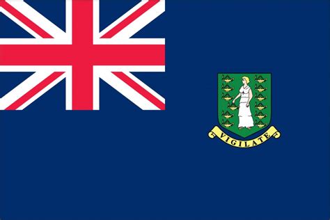 flag of the british virgin islands a symbol of martyred virgins