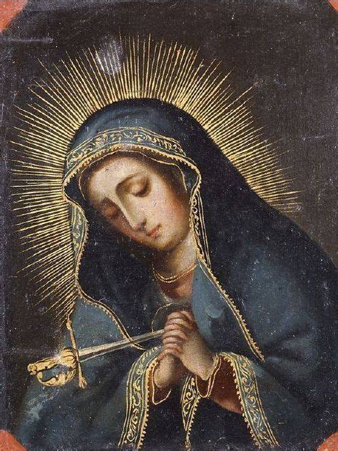 Our Mother Of Sorrows With Images Our Lady Of Sorrows Blessed Mother Mary Blessed Mother