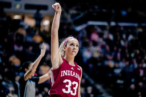 Indiana Womens Basketball Silences Mackey Arena In Win Over